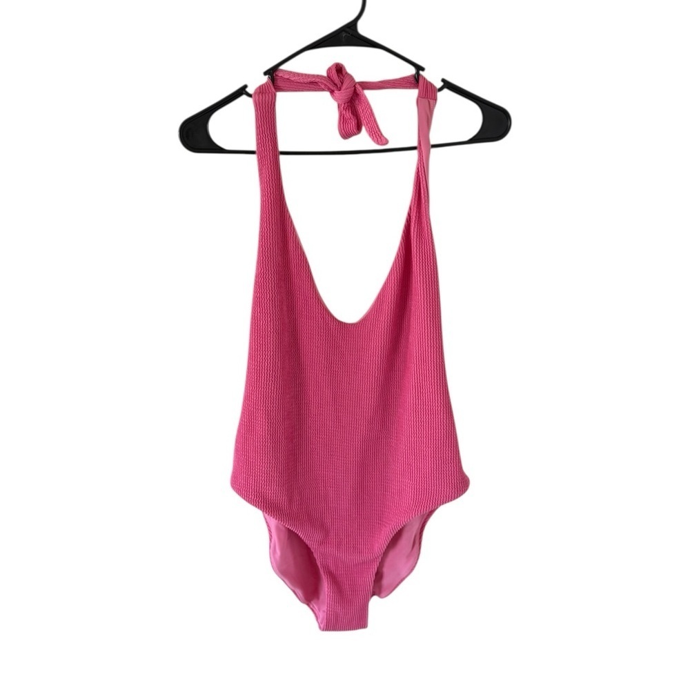 Veronica Beard Salis Halter One Piece Swimsuit - Picture 5 of 9